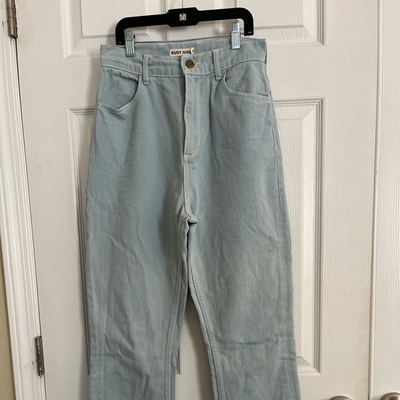 Rudy Jude Flare Jeans in Sky Blue - Picture 5 of 9